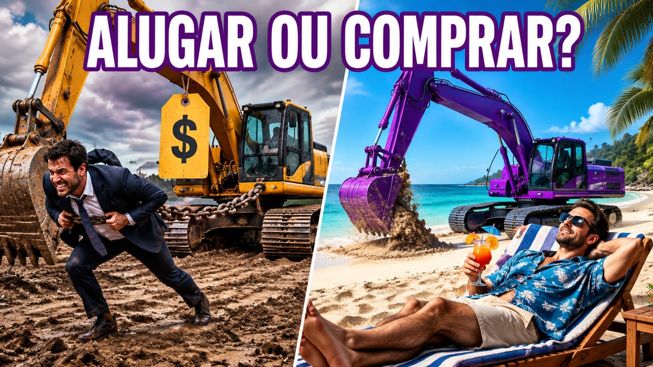 Alugar ou comprar equipamento produtivo: o que compensa mais