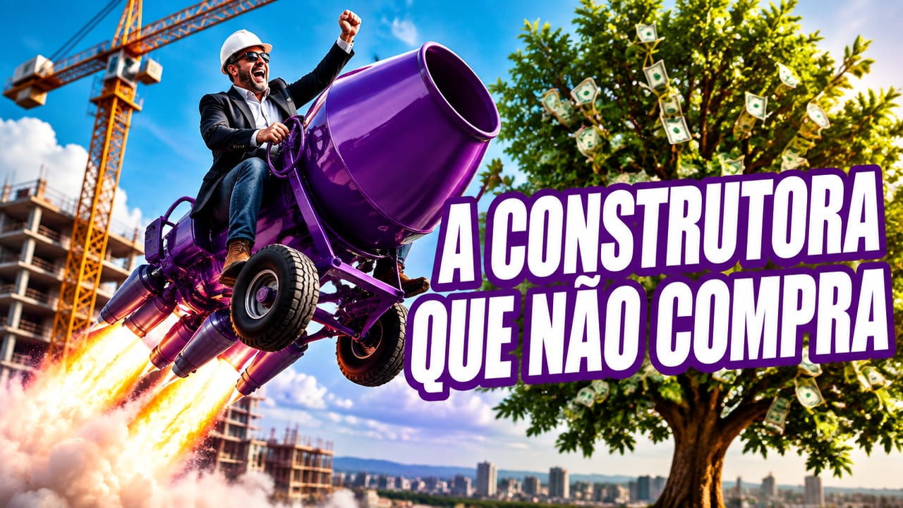 A construtora que mais vai crescer com a retomada de 2026 não vai comprar betoneira, andaime nem escavadeira