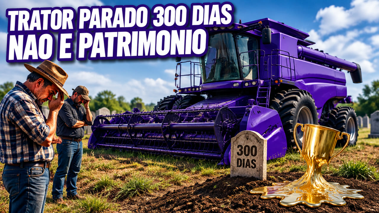 Trator parado 300 dias por ano não é patrimônio, é prejuízo disfarçado.